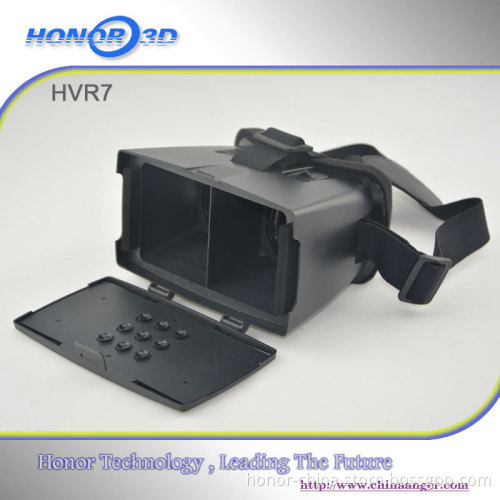 plastic shell VR 3d glasses for 3D Movie play